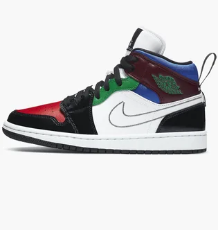Кроссовки женские Air Jordan 1 Mid SE Multi DB5454-001