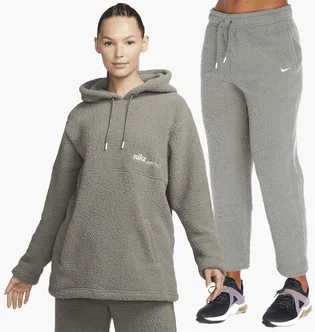 Спортивний костюм жіночий Nike Therma-Fit Grey DQ6236-029__DQ6261-029