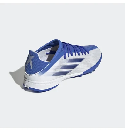 Сороконіжки дитячі Adidas X Speedflow.3 Turf Shoes White/Blue Gw7514