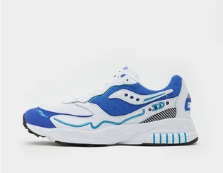 Кроссовки мужские Saucony 3D G.R.I.D. Hurricane White/Blue S706462