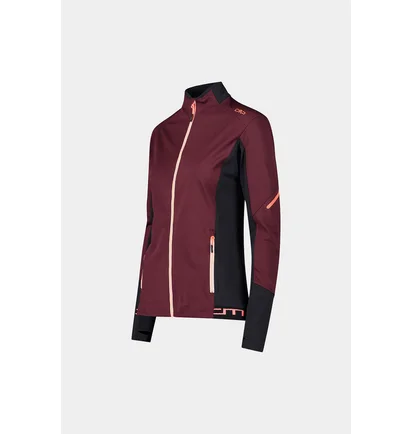 Лонгслив женский CMP Hybrid Bordo 31A2466-C919