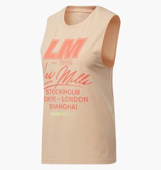 Майка женская Reebok Lm Regular Fit Musc Pink GN5989