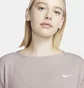 Футболка жіноча Nike W Nsw Rib Jrsy Ss Top Beige DV7870-272