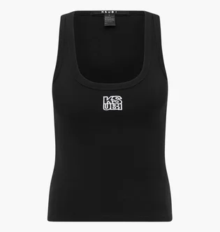 Майка жіноча Ksubi Stacked Origin Tank Black WPS24TA006
