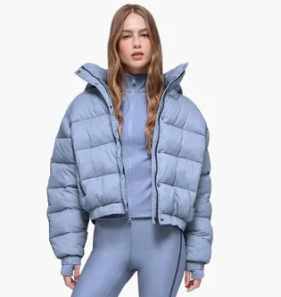 Куртка жіноча Alo Yoga Aspen Love Light Blue W4433R