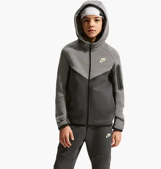 Толстовка детская Nike Sportswear Tech Fleece Grey HV5867-015