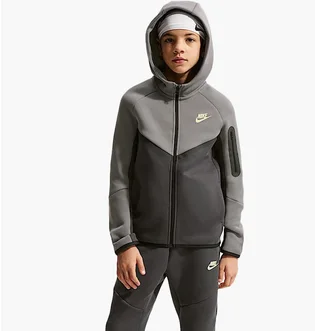 Толстовка детская Nike Sportswear Tech Fleece Grey HV5867-015