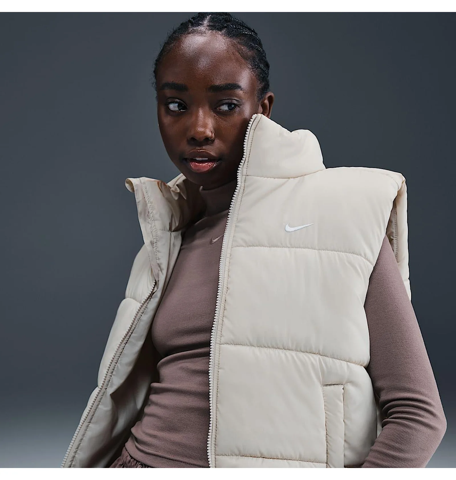ᐉ Жилетка женская Nike Tf Synfl Beige FZ5922-072 - купить в