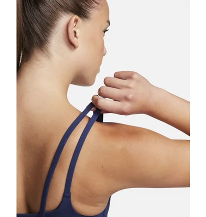 Топ жіночий Nike Alate Trace Light-Support Padded Strappy Sports Bra Blue DO6608-410