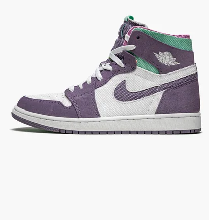 Кроссовки мужские Air Jordan 1 High Zoom Cmft White/Violet CT0978-150