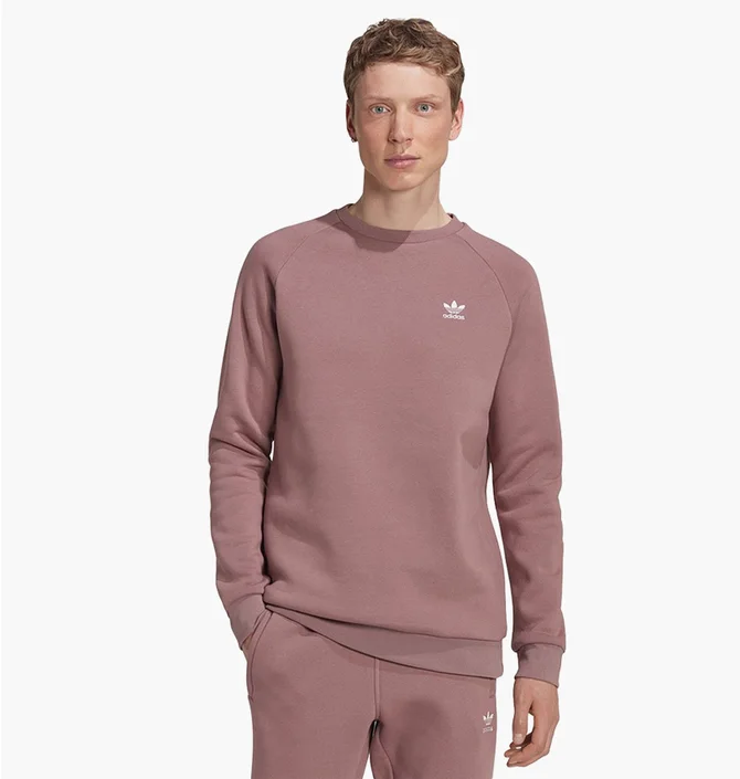 Лонгслів чоловічий Adidas Originals Essential Crew Bordo Hj7991