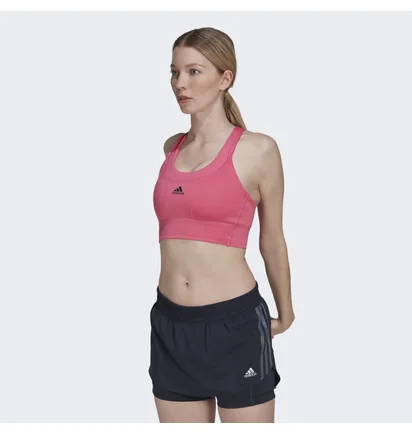 Топ жіночий Adidas Running Medium-Support Pocket Bra Pulse Magneta Pink Hl6133