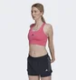 Топ жіночий Adidas Running Medium-Support Pocket Bra Pulse Magneta Pink Hl6133