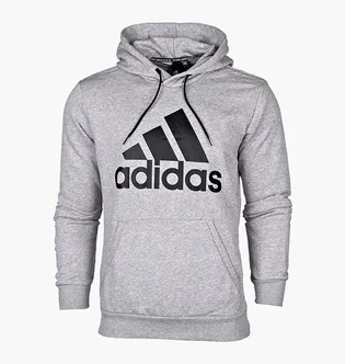 Худі чоловіче Adidas Must Haves Badge Of Sport Hoodie Grey DT9947
