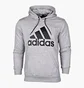 Худи мужское Adidas Must Haves Badge Of Sport Hoodie Grey DT9947