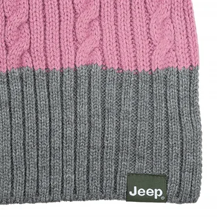 Шарф унисекс Jeep Twisted Tricot Scarf J22W Pink O102603-P491