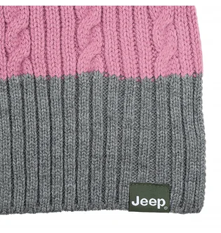 Шарф унисекс Jeep Twisted Tricot Scarf J22W Pink O102603-P491