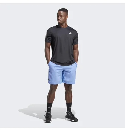 Футболка мужская Adidas Club 3-Stripes Tennis Tee Black HS3262