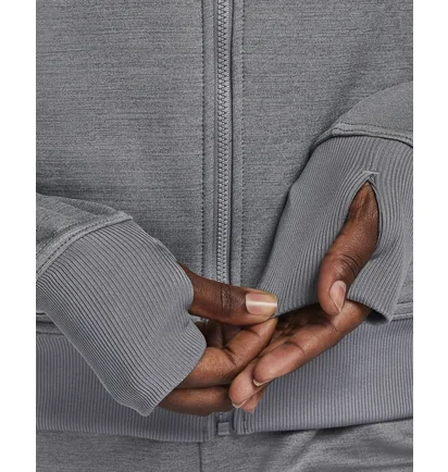 Толстовка жіноча Nike Therma-Fit One Full-Zip Hoodie Grey FB5216-091
