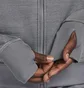 Толстовка жіноча Nike Therma-Fit One Full-Zip Hoodie Grey FB5216-091