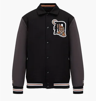 Бомбер унисекс 47 Brand Detroit Tigers Black/Brown 636502JK-FS