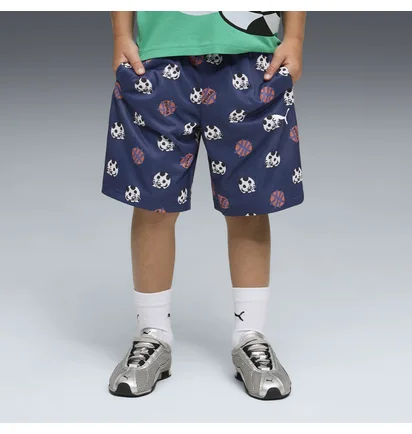 Шорти дитячі Puma Sporty Cats Relaxed Blue 634553-49