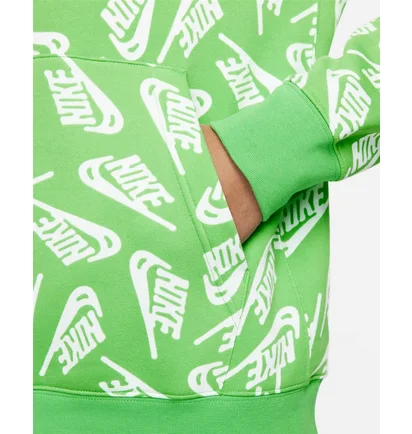 Худи мужское Nike Sportswear Sport Essentials+ Green/White DD4847-362