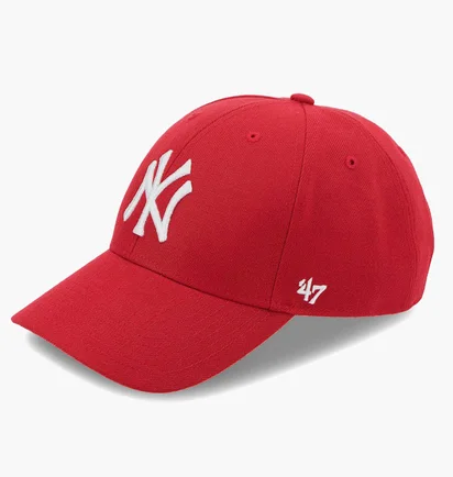 Кепка унісекс 47 Brand Yankees One Red B-Mvp17Wbv-Rd