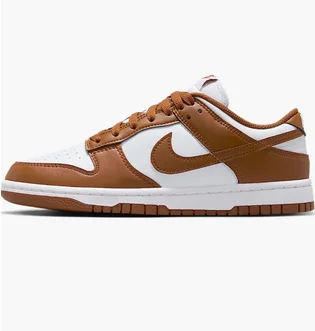 Кроссовки унисекс Nike Dunk Low White/Brown IM6572-101
