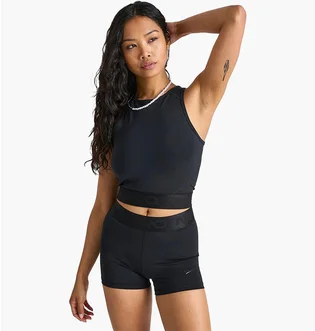 Топ женский Nike Pro Dri-Fit Crop Tank Black FQ7934-010