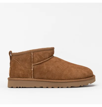 Угги женские UGG Classic Ultra Mini Brown 1116109-CHE
