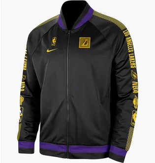 Nike Lakers ジャージ XL 黒/黄色 ᐉ Олимпийка мужская Nike Dri-Fit Nba Los Angeles Lakers Starting