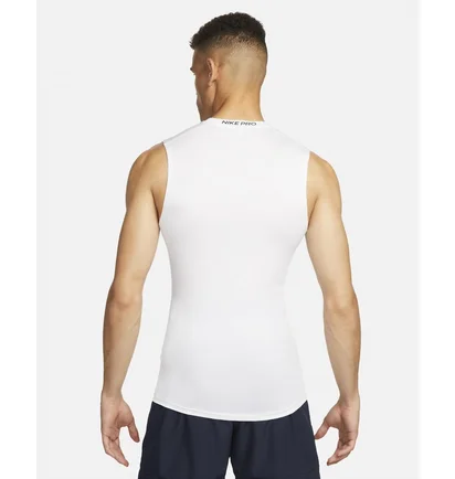 Майка мужская Nike Pro MenS Dri-Fit Tight Sleeveless Fitness Top White FB7914-100