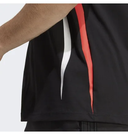 Футболка чоловіча Adidas Colorblock Tee Black Ic3702