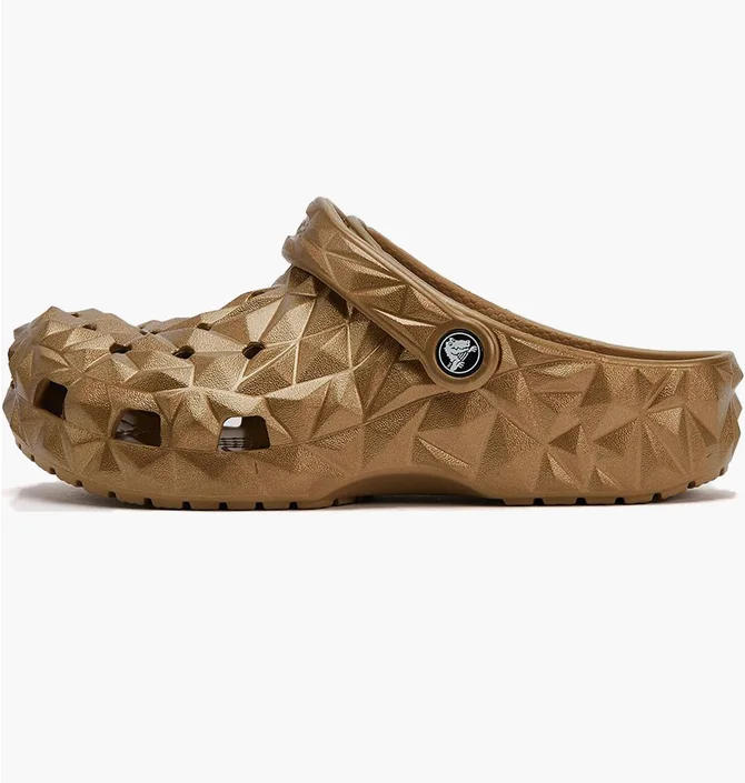 Тапочки женские CROCS Geometric Clog Brown 210002-710