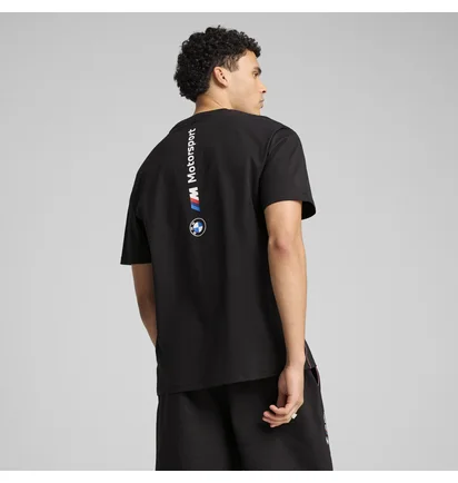 Футболка мужская Puma Bmw Essential Logo Tee Black 632516-01