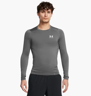 Лонгслів чоловічий Under Armour Hg Armour Comp Ls Grey 1361524-025