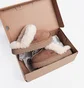 Тапочки жіночі UGG Disquette Brown 1122550-CHE
