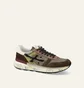 Кроссовки мужские Premiata Mick Olive/Brown VAR-7717