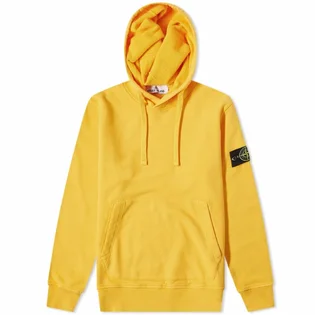 Худі чоловіче Stone Island Brushed Cotton Popover Hoody Yellow 771564120-V0030