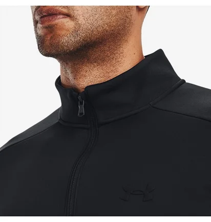 Кофта чоловіча Under Armour Fleece 1/4 Zip Black 1373358-001