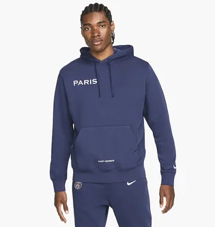 Худи мужское Nike Paris Saint-Germain Gfa Fleece Hoodie Blue Dn1317-410