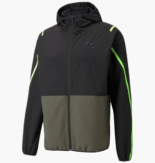 Ветровка мужская Puma Ultra Black/Olive 520875-44