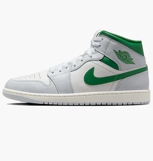 Кроссовки мужские Air Jordan 1 Mid Grey/White DQ8426-142