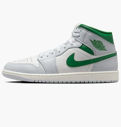 Кросівки чоловічі Air Jordan 1 Mid Grey/White DQ8426-142