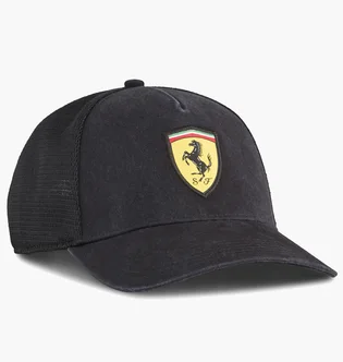 Кепка унісекс Puma Scuderia Ferrari Trucker Black 026421-02