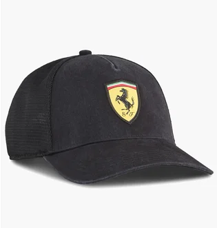 Кепка унісекс Puma Scuderia Ferrari Trucker Black 026421-02