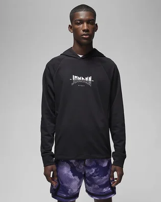 Худі чоловіче Air Jordan Dri-Fit Sport Black FQ6808-010