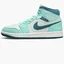 Кроссовки женские Air Jordan Air 1 Mid Se Shoes Turquoise/White DZ3745-300