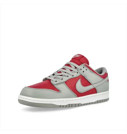 Кроссовки унисекс Nike Dunk Low Grey/Red FQ6965-600